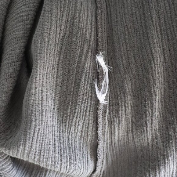 Kaffe Womens Grey Sz 36/6 Tunic Long Sleeve Flowy Lightweight Sheer Pullover Top - Picture 10 of 10